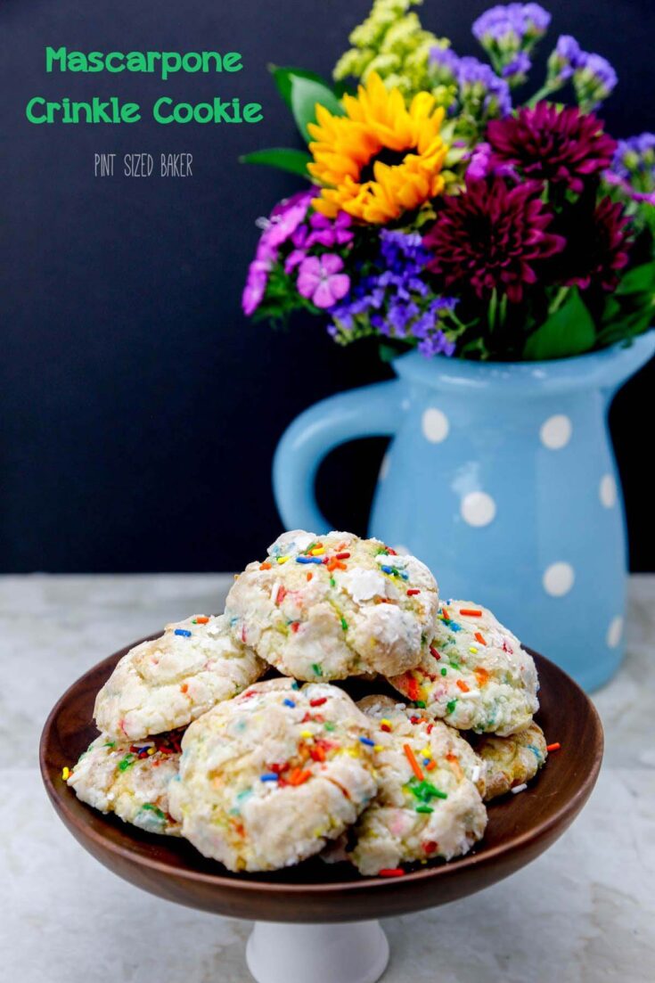 Your kids are going to love making these easy 4-ingredient Mascarpone Crinkle Cookies. You can make and enjoy a different flavor each week!