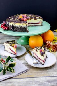 This holiday season enjoy this Cranberry Orange Cheesecake Recipe with your family and friends with great conversation and a cup of coffee.