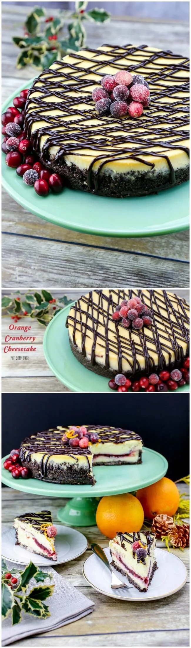 This holiday season enjoy this Cranberry Orange Cheesecake Recipe with your family and friends with great conversation and a cup of coffee.