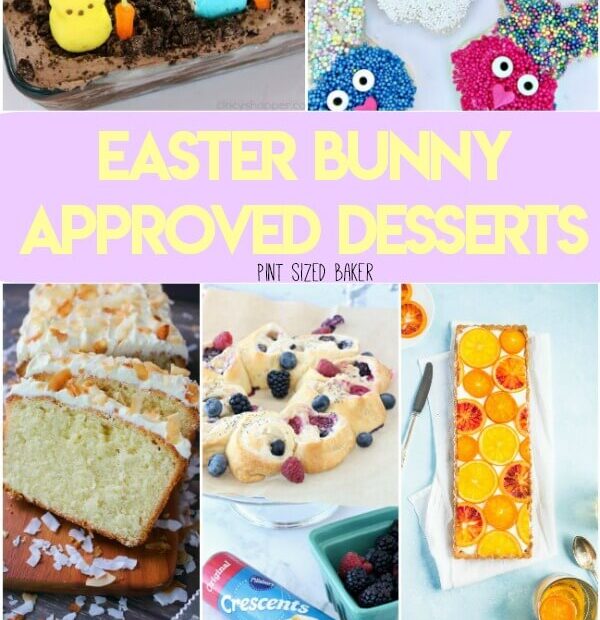 I've gathered up all the of the best Easter Bunny approved Desserts that you can enjoy rain or shine. Enjoy Easter Sunday with your family and friends and serve one of these fun treats.