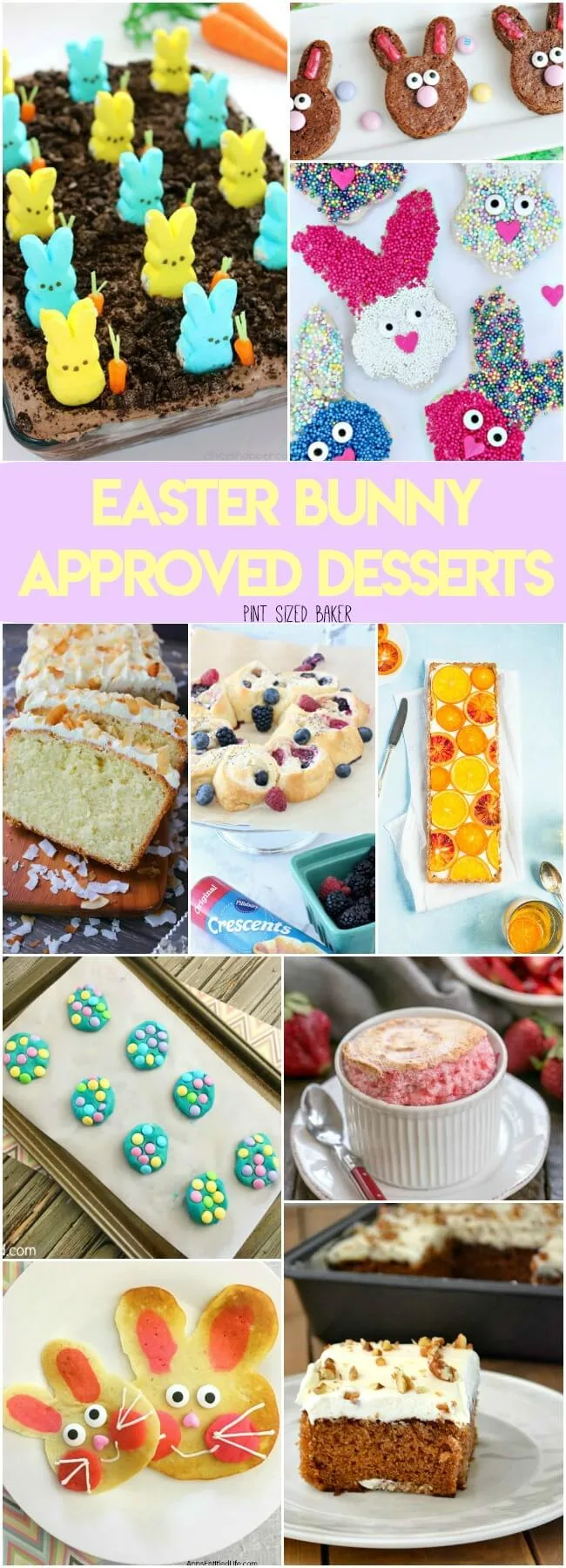 I've gathered up all the of the best Easter Bunny approved Desserts that you can enjoy rain or shine. Enjoy Easter Sunday with your family and friends and serve one of these fun treats.