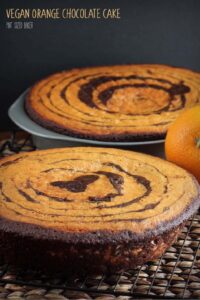 Vegan Orange Chocolate Cake. Very delicious, very moist. You'll never know it was vegan.
