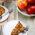 This quick and easy Almond Apple Cheesecake Recipe is going to be your new favorite treat. It combines sweet cinnamon apples with cheesecake that is perfect some caramel sauce.