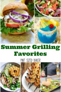 Light up the grill, sit back and relax because these summer grilling favorites - burgers, salads, drinks - are perfect for your weekend BBQ!