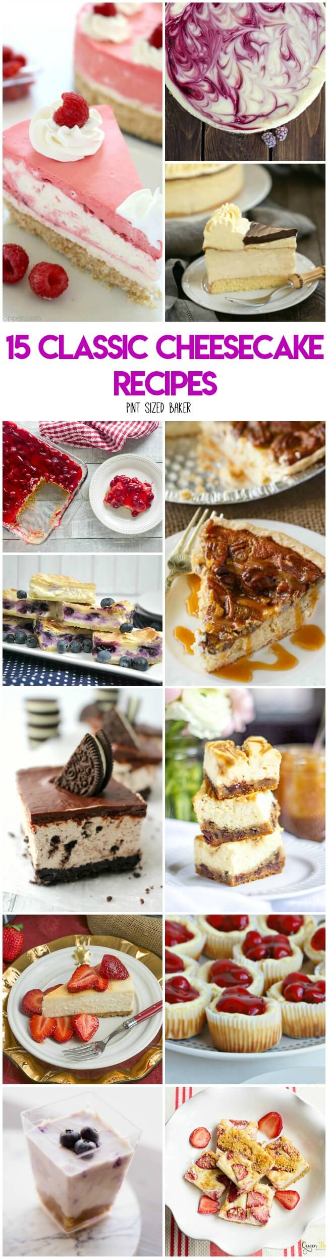  Here's 15 Classic Cheesecake Recipes to get you inspired to get into the kitchen and make your family a dessert they all love.