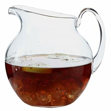Shatterproof Plastic Pitcher Large Capacity 110 Ounce - Clear