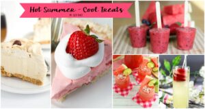 It's a Hot Summer! Cool Treats to the rescue! Ice cream, drinks, and freezer favorites!