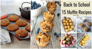 Send your kids back to school with a freezer full of homemade muffins ready for them. Here's 15 Muffin Recipes to make in advance and fuel up the kids.