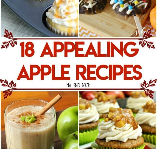 It's just the best afternoon snack! YUM! Don't be basic with your PSL, bake up some of these 18 Appealing Apple Recipes that are sure to get you into the Autumn mood.
