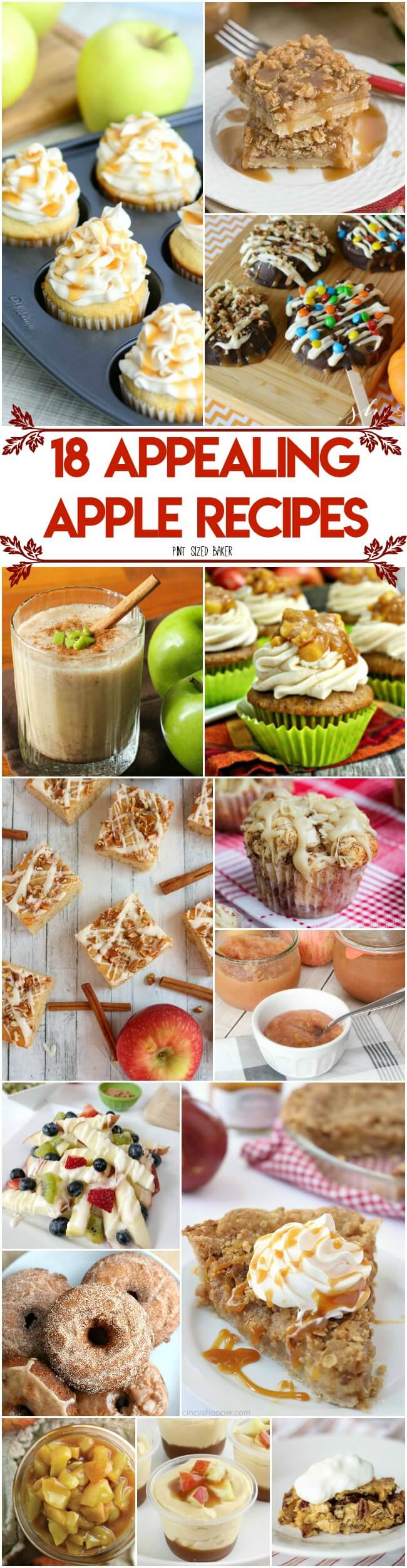  It's just the best afternoon snack! YUM! Don't be basic with your PSL, bake up some of these 18 Appealing Apple Recipes that are sure to get you into the Autumn mood.