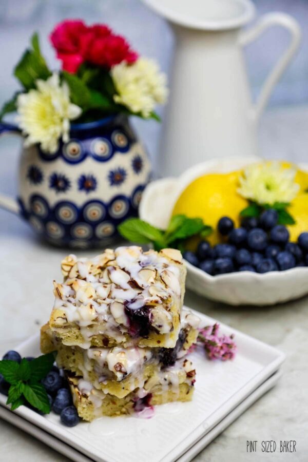 Bake the new neighbors this blueberry lemon Swedish visiting cake recipe. It's simple and delicious and perfect to give and receive.