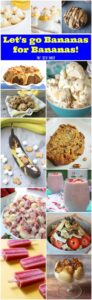 Let's go bananas for Bananas! If you're a banana lover you need these 15 recipes in your baking arsenal. Banana ice cream, bread, cakes and more!