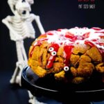 Get a bit gruesome this Halloween when you serve the family a classic Monkey Bread for breakfast when your make Monkey Brain Bread instead.