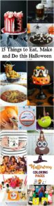 Lost for creative ideas for a night of Trick-or-Treating? Here's 15 Things to Eat, Make and Do this Halloween night.