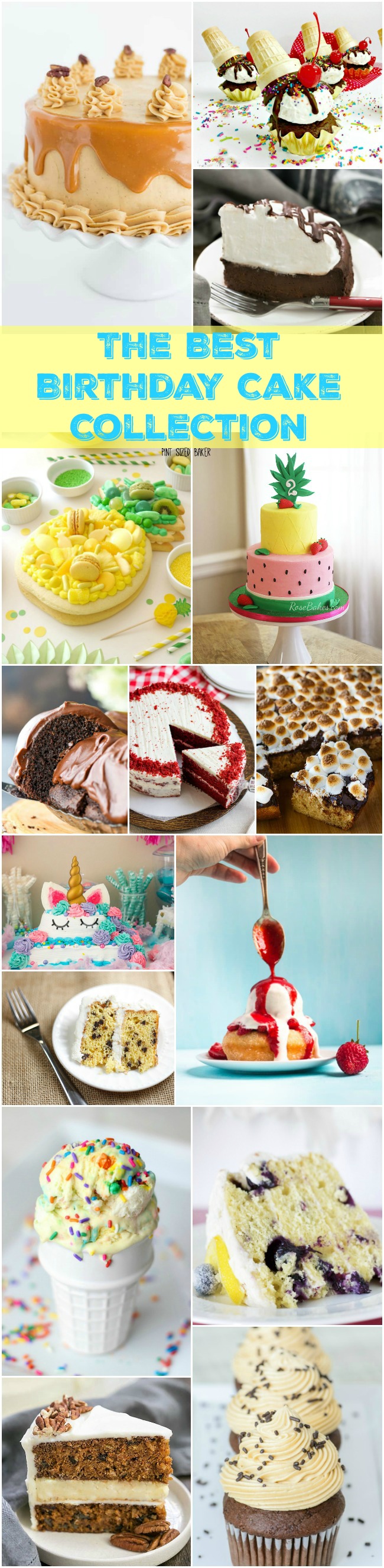 Everyone loves birthdays! I've put together The Best Birthday Cake Collection and I'm loving each and every cake, cupcake, and ice cream treat.