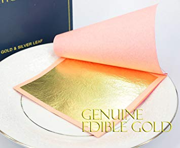 Edible Genuine Gold Leaf Sheets