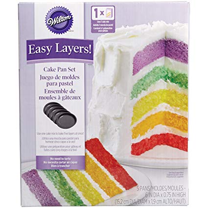 Wilton Easy Layers! 6 Inch (Set of 5)