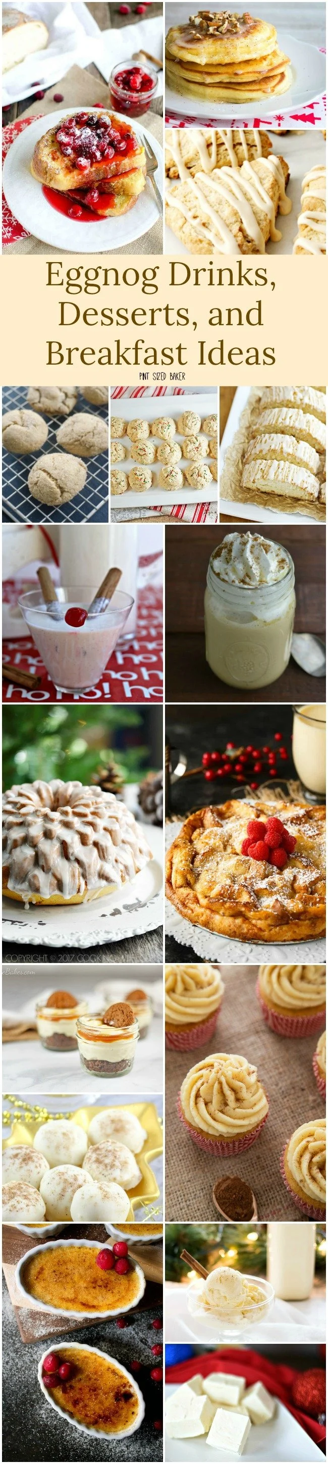 Do you make your own eggnog Love it or hate it, here's 16 Eggnog Drinks, Desserts, and Breakfast Recipe Ideas that are perfect for the holiday season.