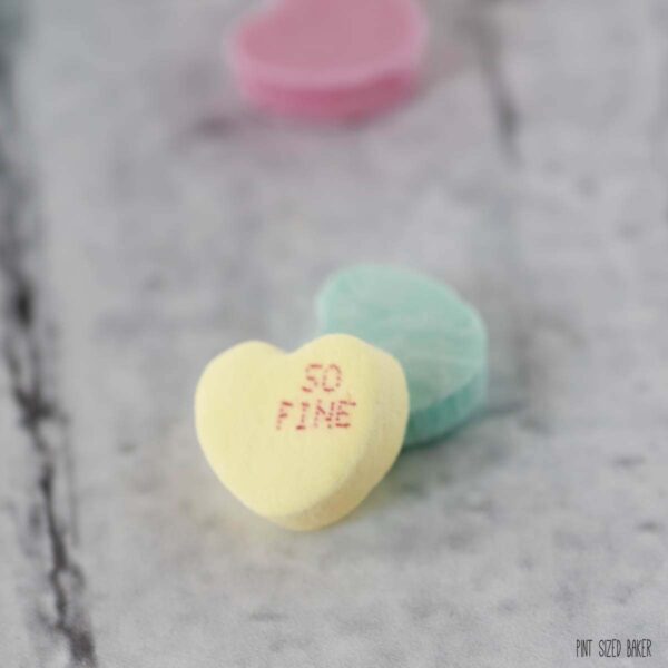 Brachs Conversation Hearts are in full production for Valentine's Day.