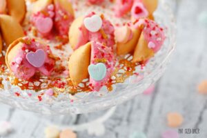 Valentine Fortune Cookies are easy and fun to make!
