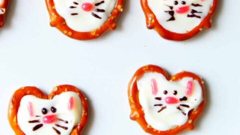 Image for Easter Treats: Quick and Easy Bunny Pretzels