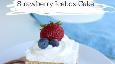 Strawberry Icebox Cake 1