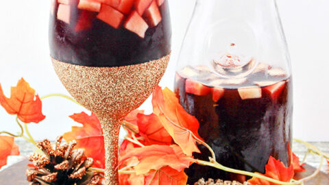 Thanksgiving Dinner Ideas - drinks, appetizers, main course and dessert 2 Image for Autumn Apple & Pear Sangria Recipe