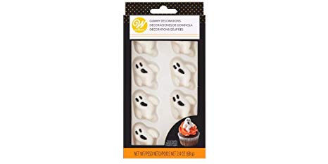 Ghost Gummy Decorations 8 ct