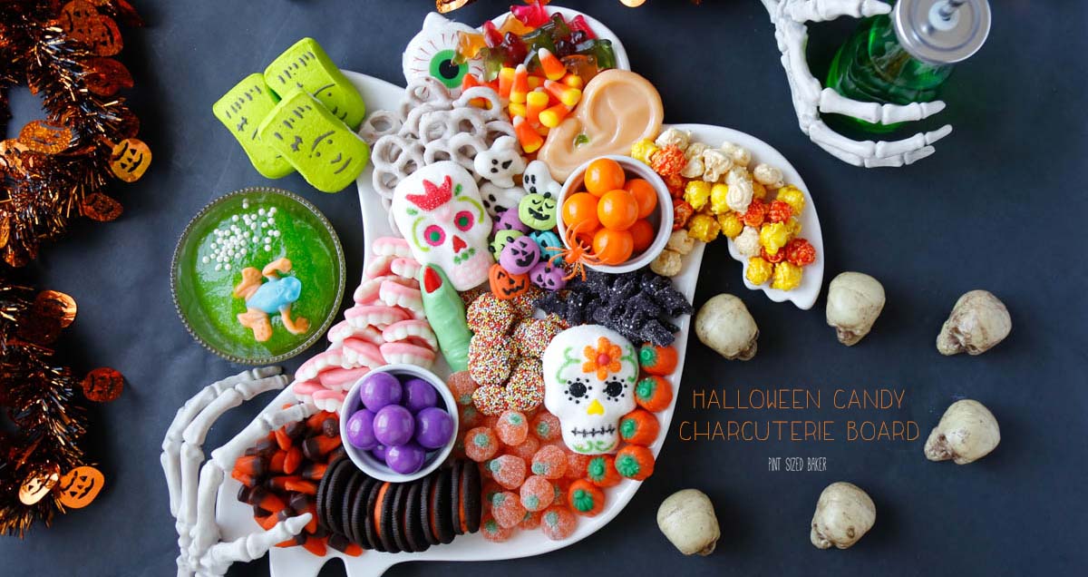 Colorful Halloween Candy Board 