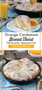 This twist bread is the perfect for brunch. My orange cardamom breakfast twist bread recipe is a homemade treat that the whole family will love.