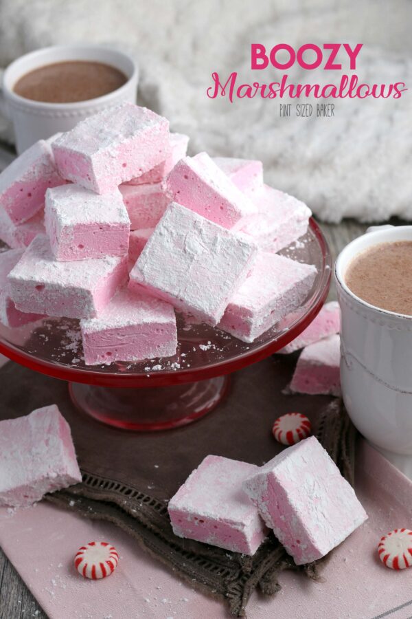 Here we have a recipe for tasty marshmallows with a twist! These boozy marshmallows are delicious and easy alcoholic marshmallows! 