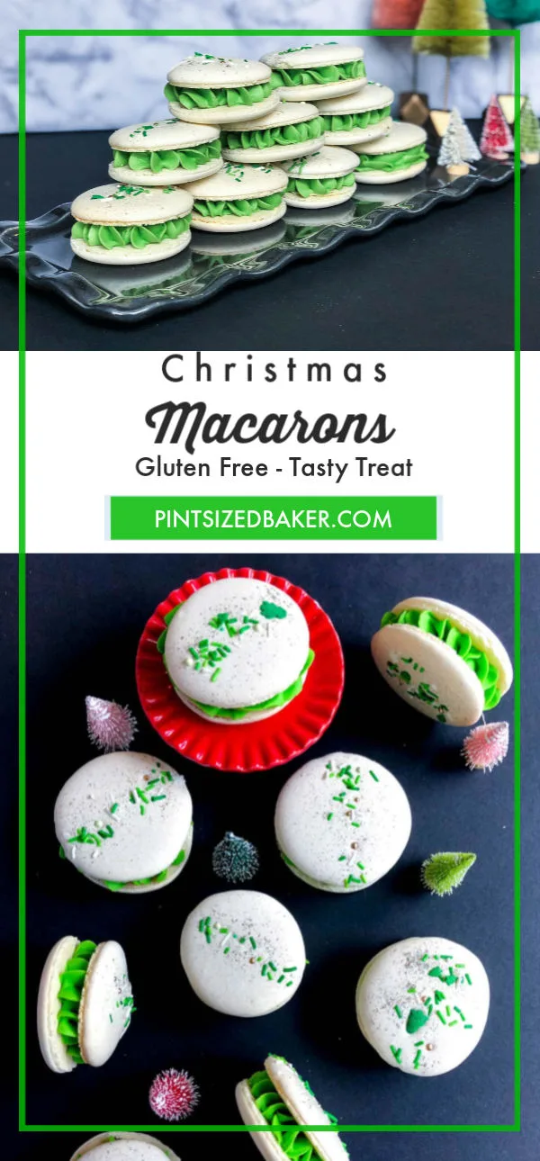 This Christmas Italian Macaron recipe is going to be the envy of your cookie platter. This Macaron recipe is easy to make if you follow it exactly.