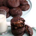 My fudgy lava cookies are the most delicious chocolate cookies that everyone will love. These cookies are always a crowd pleaser!