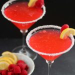 Lemon Raspberry Martinis