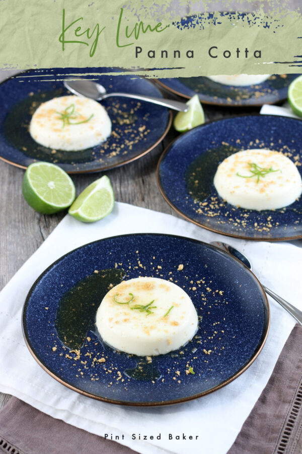 Love Key Lime Pie, but hate all the work, try this easy no-bake Key Lime Panna Cotta instead. Let it sit overnight for the best dessert this spring!