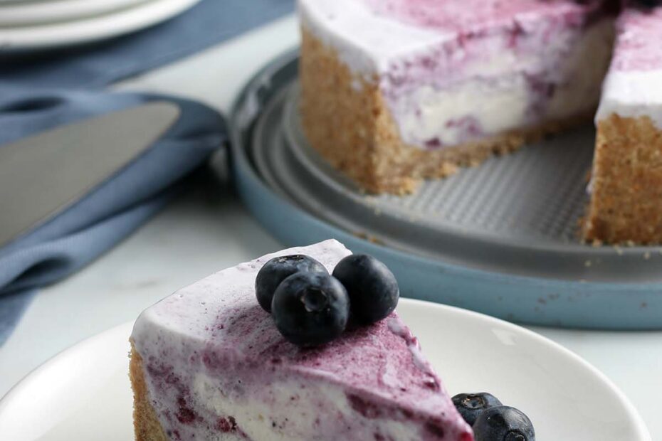 Sweet, fresh blueberries and vanilla ice cream come together in this favorite summer dessert. This Blueberry Ice Cream Tart makes everyone happy!