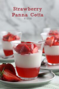 This is an easy panna cotta recipe. Coconut panna cotta is a layered jello dessert that everyone loves. It's perfectly creamy and delicious.
