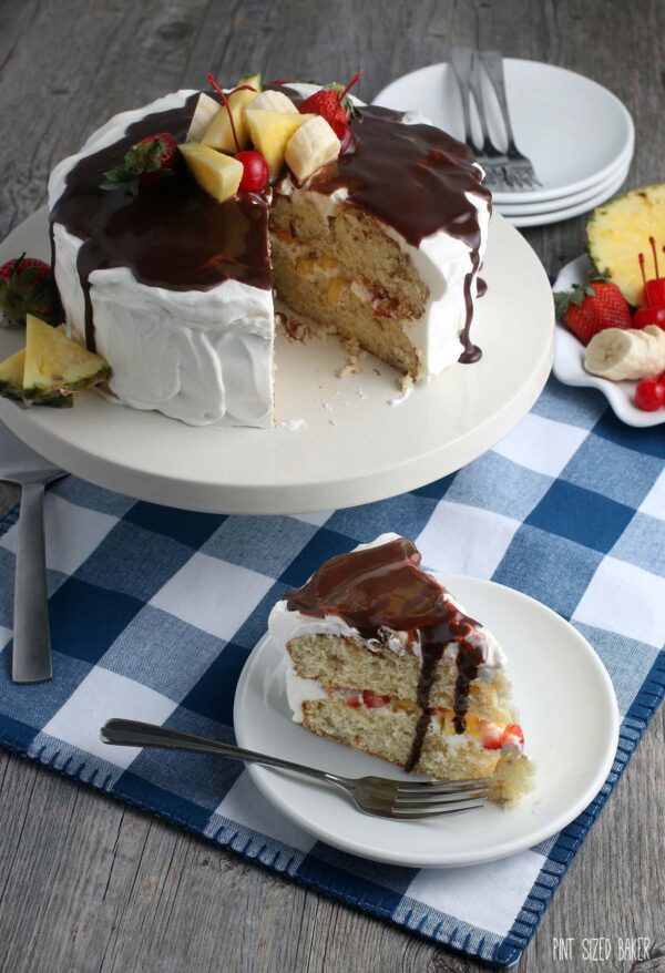 Now that we know how to make banana split cake this recipe doesn't seem so complicated! 