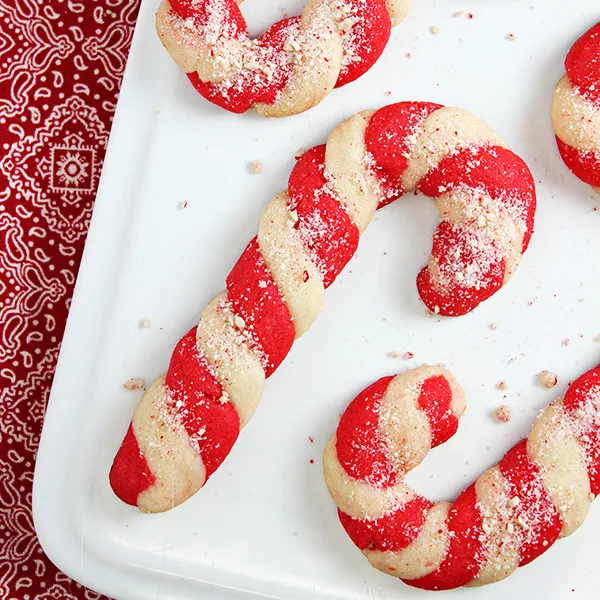 Candy Cane Cookies Recipe 1g