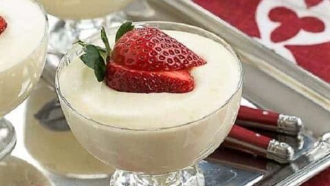 Image for White Chocolate Mousse with Frangelico