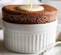 Image for Chocolate Souffles for Two With Creme Anglaise