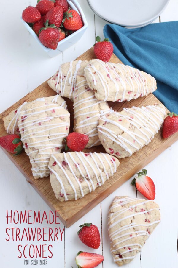 Put the perfect breakfast treat together with this recipe for Strawberry Scones. These sweet and wholesome scones taste great alongside a cup of hot tea, coffee, or milk in the morning.