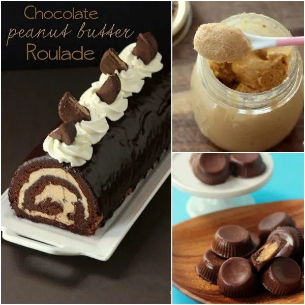Chocolate peanut Butter Collage
