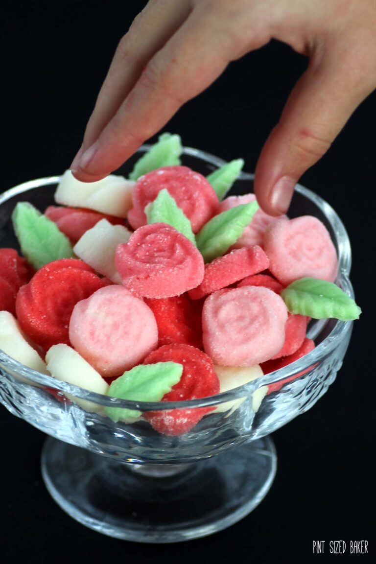 Cream Cheese Mint Roses • Pint Sized Baker