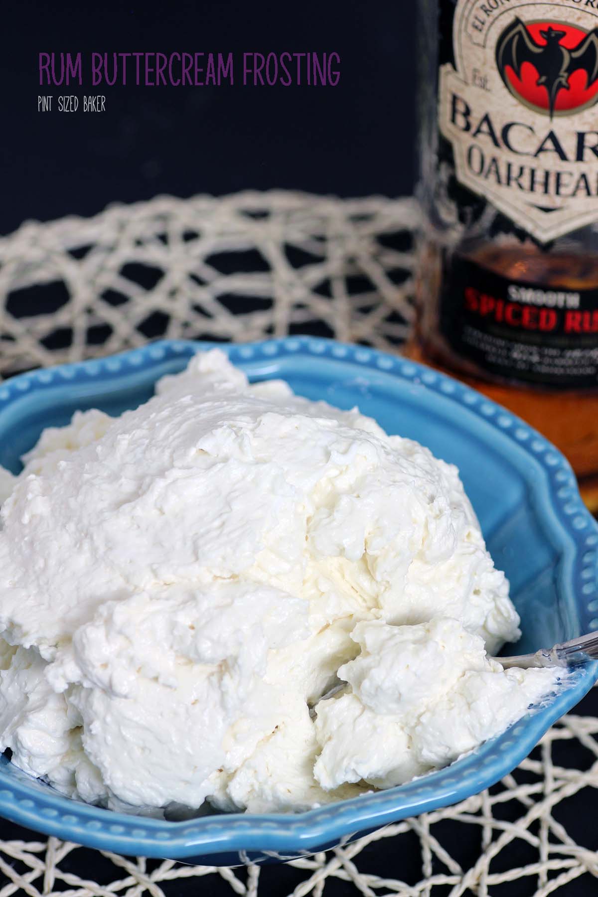 Rum Buttercream Recipe • Pint Sized Baker