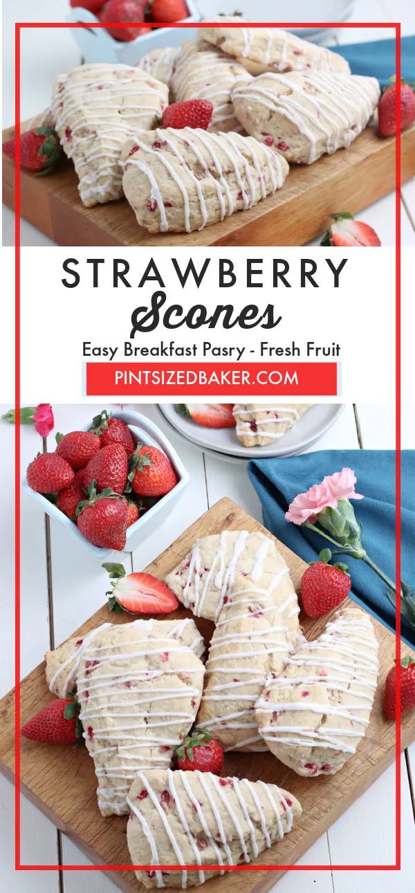 Put the perfect breakfast treat together with this recipe for Strawberry Scones. These sweet and wholesome scones taste great alongside a cup of hot tea, coffee, or milk in the morning.