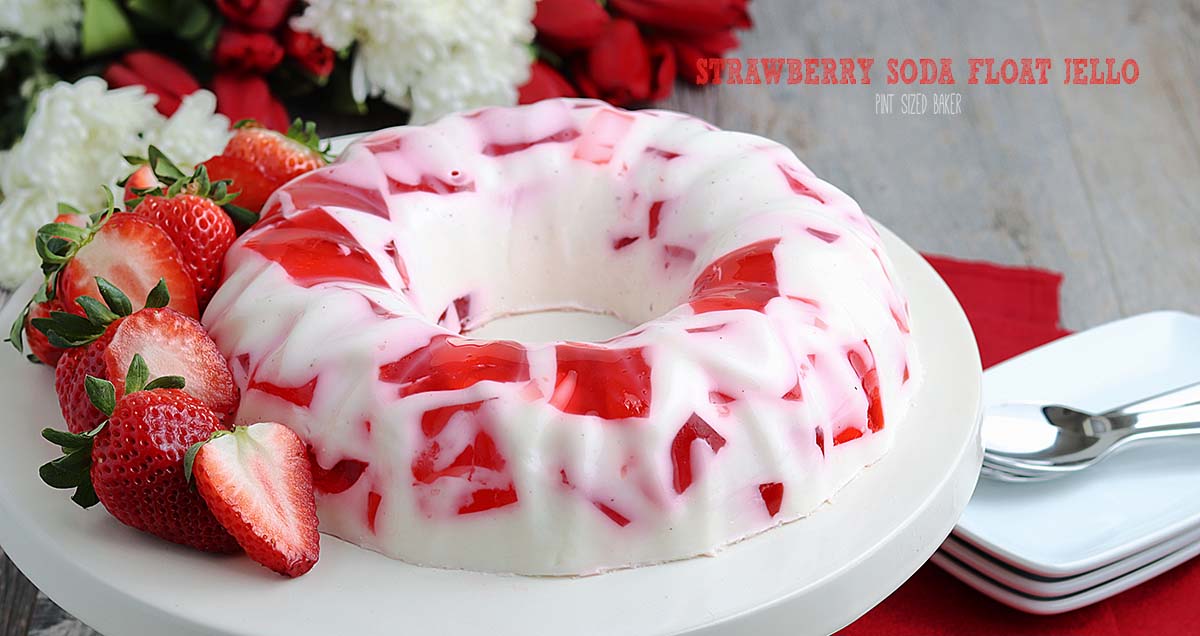 Easy Strawberry Soda Jello Recipe • Pint Sized Baker