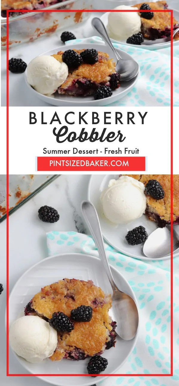 If you have a sweet tooth, try this Blackberry Cobbler recipe. You can make a sweet, fruity treat with minimal ingredients. 