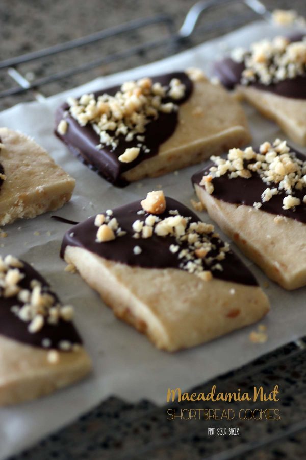 Inspired by Big Island Candy in Hilo, Hawaii, Macadamia Nut Shortbread Cookies are easy to make and bring a little taste of the islands home.