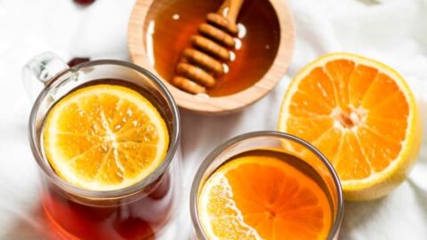 Crockpot Cranberry Citrus Cinnamon Tea Add honey for extra comfort care